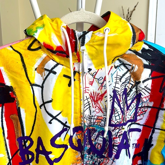 ❤️💛💙 Members Only Basquiat Lightweight Jacket for Men-L-NWT - Picture 5 of 16